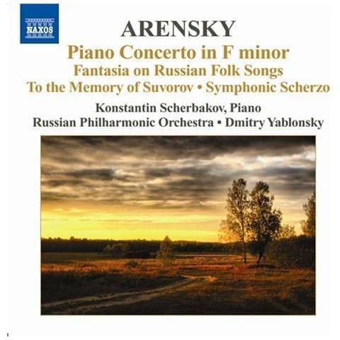 Arensky Anton Stepanovich - Concerto Per Pianoforte, Fantasia Ryabibin, Alla Memoria Di Suvorov - Foto 1