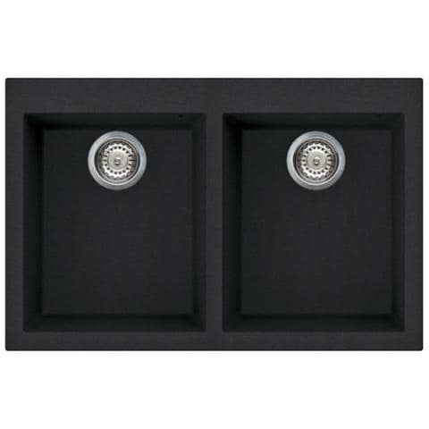 LAV. QUADRA 350 79x50 2V FULL BLACK 40 - Foto 1