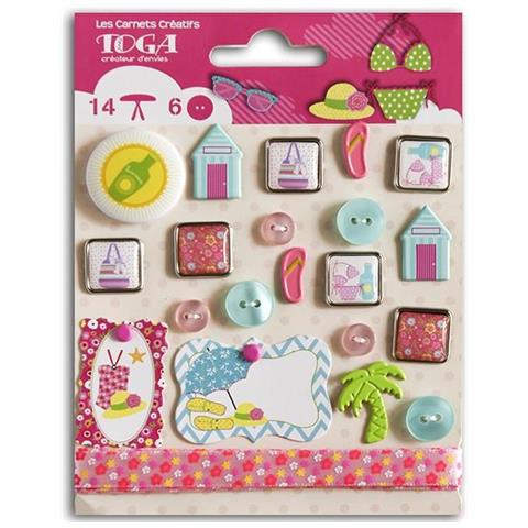 Assortimento Di Abbellimenti - Beach Girl - Foto 2