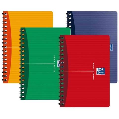  set Di 3 blocchetti Rilegatura Integrale 110 x 170 mm 180 pagine Quad 5 x 5 90 g Colori Assortiti - Foto 1