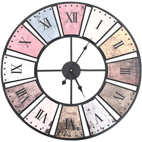 Orologio Da Parete Vintage Al Quarzo 60 Cm Xxl - Foto 1