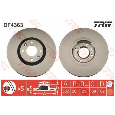 2 Dischi Freno Df4363 - Foto 2