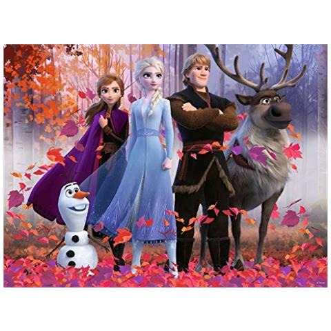 Frozen 2 La Reine des Neiges Puzzle per Bambini, Multicolore, 100 Pezzi, 12867 - Foto 2