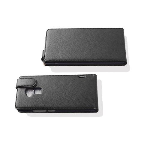 Custodia Compatibile Con Htc One Max In Nero Ossido - Coperchio Protettivo In Design Flip Realizzato In Similpelle Testurizzata - Foto 2