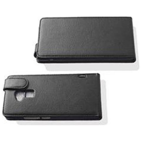 Custodia Compatibile Con Htc One Max In Nero Ossido - Coperchio Protettivo In Design Flip Realizzato In Similpelle Testurizzata - Foto 4