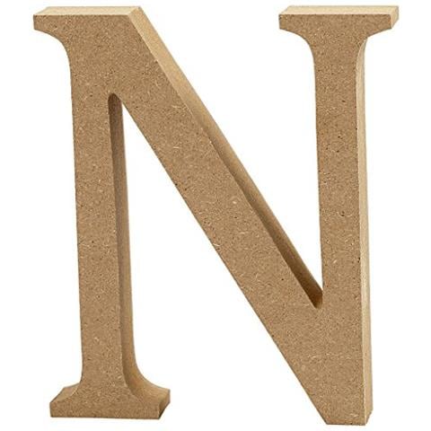 Lettera, Altezza: 8 Cm, Mdf, N, 1 Pezzo. - Foto 2