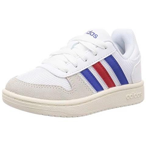 adidas - Hoops 2.0 K, Scarpe Da Basket Unisex-bambini, Ftwbla ... adidas - Hoops 2.0 K, Scarpe Da Basket Unisex-bambini, Ftwbla ...