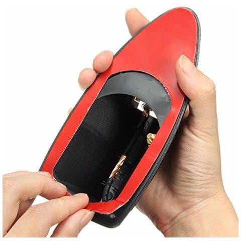 Plastica Abs Tetto In Stile Shark Fin Antenna Del Segnale Radio Antenne Universial Per La Maggior Parte Auto-golden - Foto 3