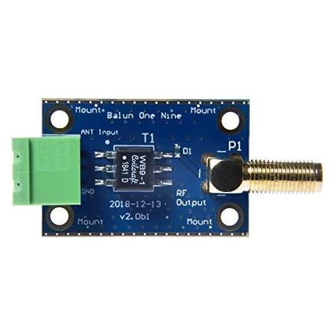 Balun One Nine V2 Barebone - Piccolo A Basso Costo 9 1 (1 9) Hf Antenna Balun E Unun Con Protection Ingresso Antenna A Onde Corte. Grande Per Software Defined Radio (sdr-rtl) Prosciutto It Up Sdrplay - Foto 4