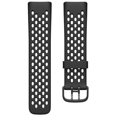 Fitbit Charge 5 Bracciale Sportivo In Silicone Nero - Foto 4