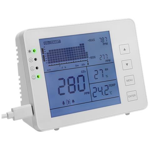 Sc0115 Stazione Meteorologica Digitale Bianco Lcd Ac - Foto 2
