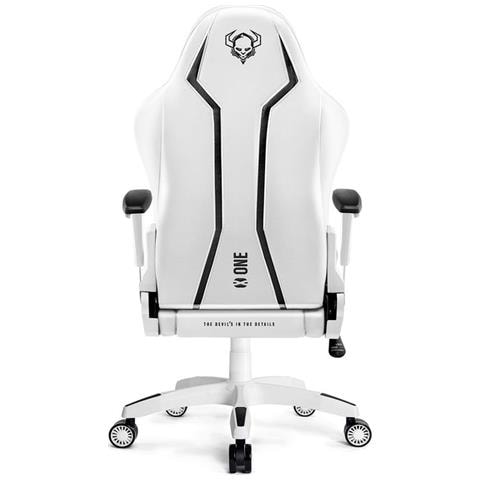 Sedia Gaming X-One 2.0 in Pelle Colore Bianco - Foto 5