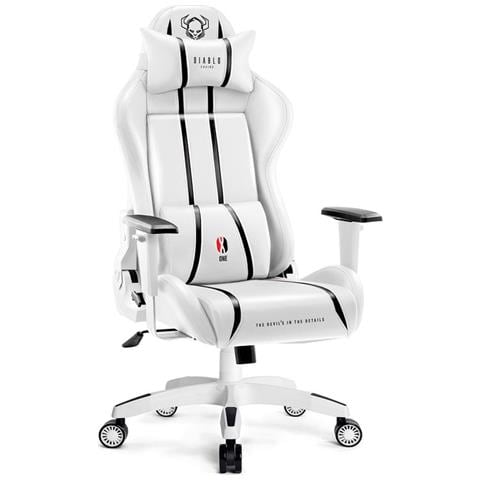 Sedia Gaming X-One 2.0 in Pelle Colore Bianco - Foto 1