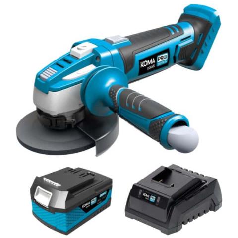 Confezione Koma Una Smerigliatrice 20v - Una Batteria 4.0ah - Un Caricatore - 08772 - Foto 1