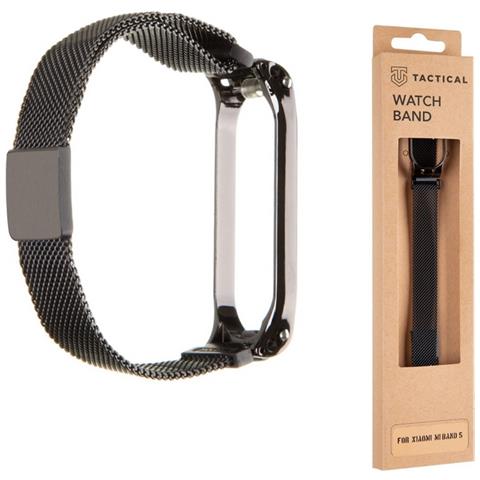 Cinturino 660 Originale Magnetic Steel Per Xiaomi Mi Band 5 - 6 Black - Foto 1