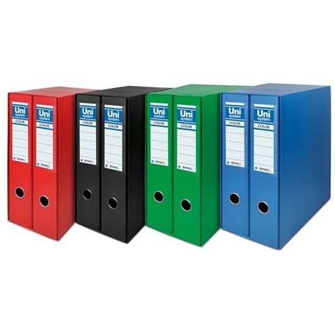 Classificatore A Leva 2 Pezzi Nero A4 (31,8 X 29 X 7,5 Cm) - Foto 2