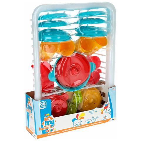 Set Di Accessori Per Bambini Colorbaby Giocattolo Scolapiatti 35 Pezzi (15 Unità) - Foto 2