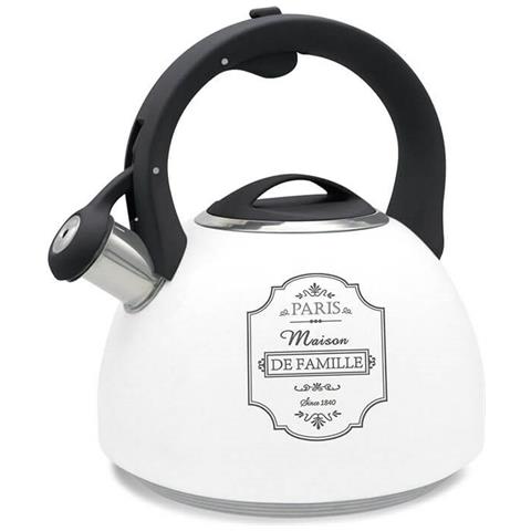 Teiera Mr-1324 Bianco Nero Acciaio Inossidabile 2,5 L - Foto 1