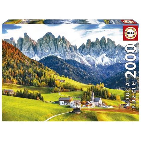 Puzzle Educa Fall In Dolomites 2000 Pezzi - Foto 1