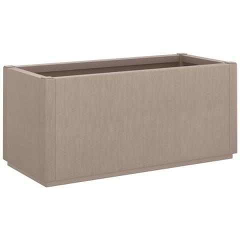 Fioriera Da Giardino Marrone Chiaro 80x36x35 Cm In Pp - Foto 2