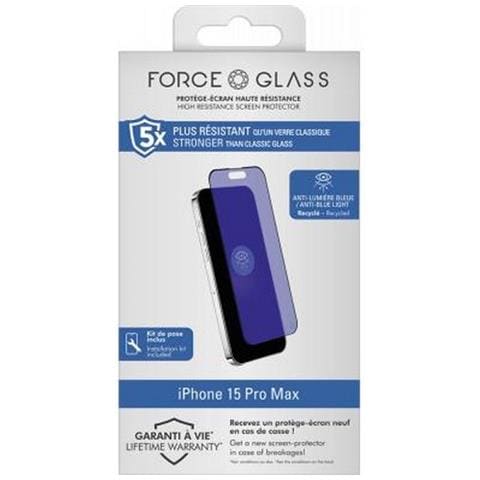 Salvadisplay Per Iphone 15 Pro Max 2.5d Anti Luce Blu, Trasparente - Foto 5