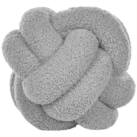 Cuscino Decorativo Malni Bouclé 19 X 19 Cm Tinta Unita Grigio - Foto 2