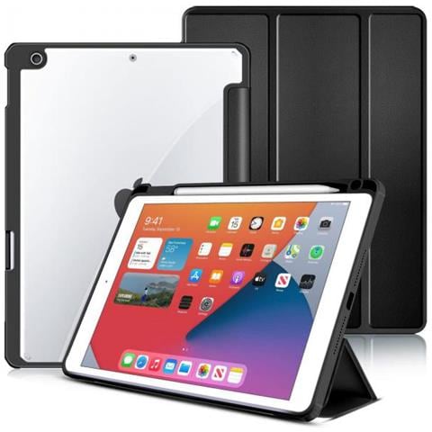 Es68200001-bulk Custodia Per Tablet 25,9 Cm (10.2"") Custodia A Libro Nero, Trasparente - Foto 1