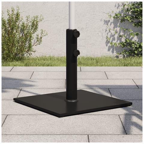 Base per Ombrellone per Pali Ø32/38/48 mm 17 kg Quadrata - Foto 1