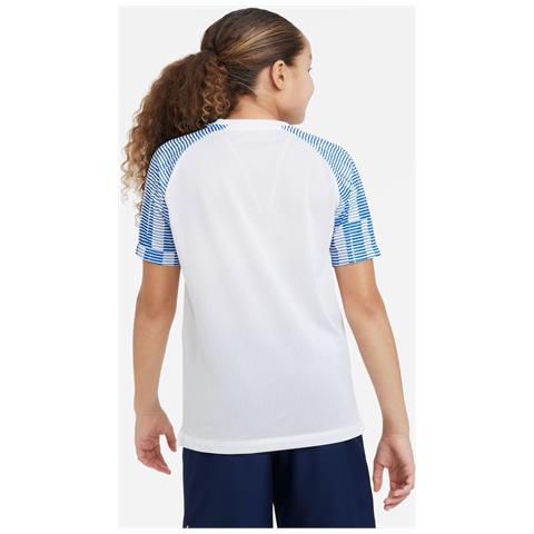 T-Shirt Dri-Fit Academy Dh8369-102 Bambino Taglia L Colore Bianco /Blu - Foto 2