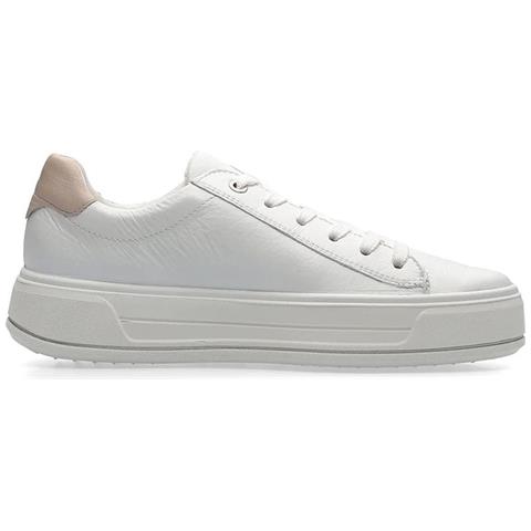 Canberra Leisure Trainers Sneakers Pelle Scarpe Donna Bianco Eu 38, 12-23003-04 - Foto 2