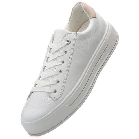 Canberra Leisure Trainers Sneakers Pelle Scarpe Donna Bianco Eu 38, 12-23003-04 - Foto 3