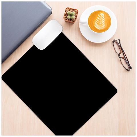 Tappetino Per Mouse Nero - Liscio E Resistente All'acqua - Foto 6