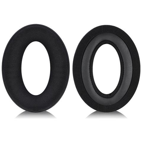 Cuscinetti Auricolari Di Ricambio Per Cuffie Sennheiser - Velluto Nero E Oro - Foto 1