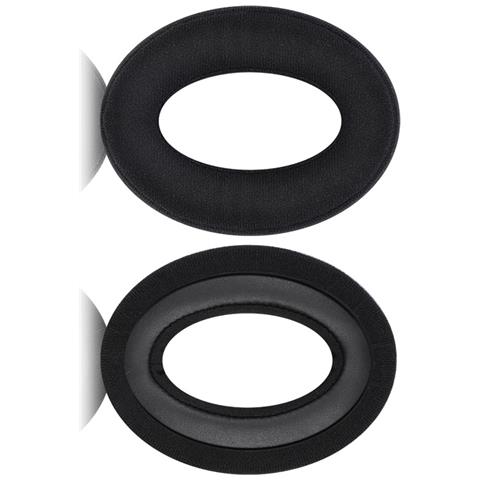 Cuscinetti Auricolari Di Ricambio Per Cuffie Sennheiser - Velluto Nero E Oro - Foto 2