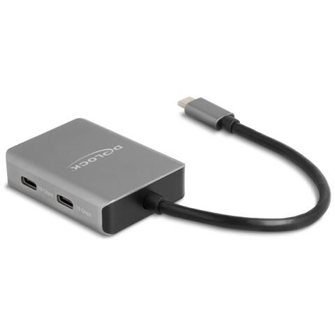 USB 10 Gbps Hub a 4 porte USB Type-C con connettore USB Type-C - Foto 1