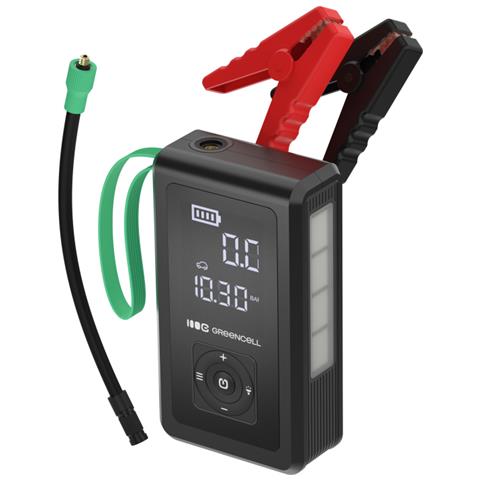 CJSGC03 batteria portatile Ioni di Litio 8000 mAh Nero, Verde chiaro - Foto 1