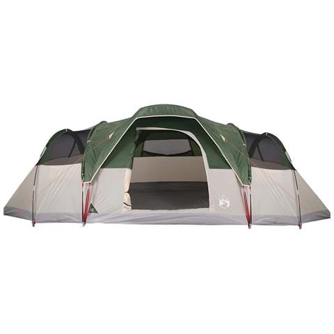 Tenda Familiare a Cupola per 11 Persone Verde Impermeabile - Foto 10