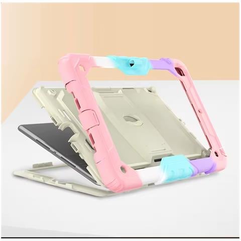 Custodia Colorata Resistente Con Supporto Per Ipad Pro 10.5""/air 3 - Foto 2