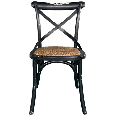 Cross - Sedia Vintage In Legno - Foto 1