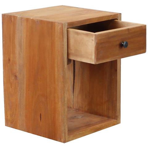 Herbert - Mobiletto In Legno Di Mogano - Foto 2