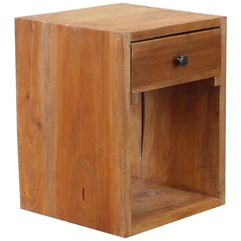 Herbert - Mobiletto In Legno Di Mogano - Foto 1