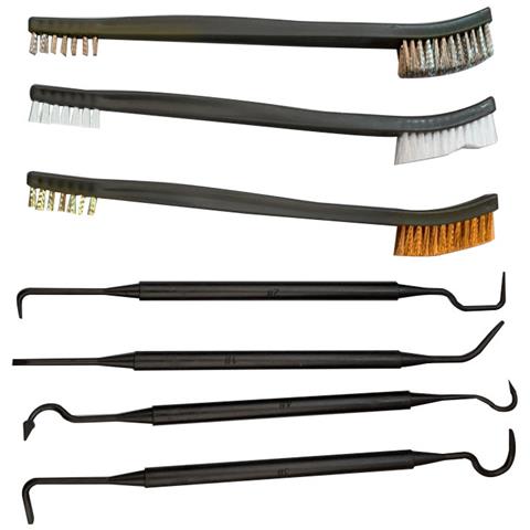 Set Di Spazzole Per La Pulizia - 4 Ganci E 3 Spazzole - Foto 1