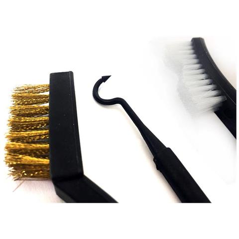 Set Di Spazzole Per La Pulizia - 4 Ganci E 3 Spazzole - Foto 4