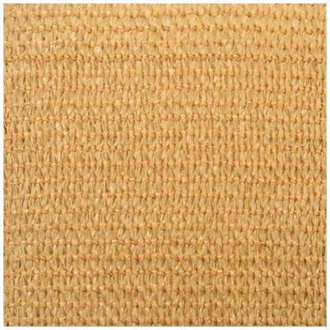 Vela Parasole 160 g/m² Triangolare Sabbia 4x4x4 m in HDPE - Foto 9