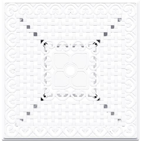 Set Bistro da Giardino 3 Pezzi in Alluminio Bianco - Foto 9