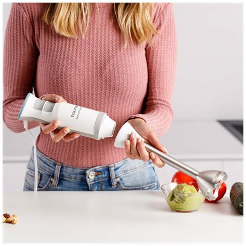 BAPI 1200 PURE 0,7 L Frullatore ad immersione 1200 W Grigio, Bianco - Foto 8