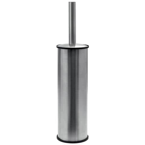 Scopino Wc Con Ciuffo In Setole Da Appoggio In Acciaio Inox Aisi 304 5034 Serie Project Cromato - Foto 1