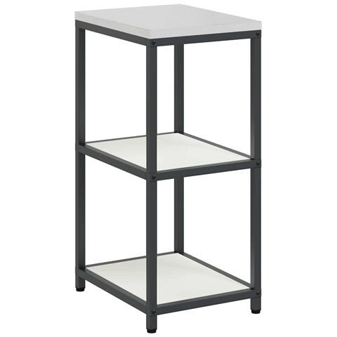 Mensola per il deposito in cucina Bianco Acciaio - Foto 1