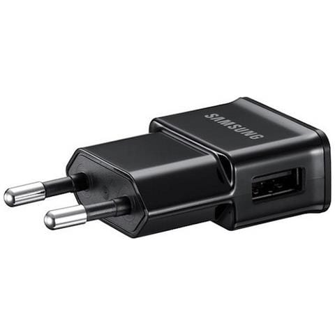 Caricabatterie Originale Da Parete Per Casa Usb Eta0u80ebe 5w Black Bulk Per Cellulari - Foto 1