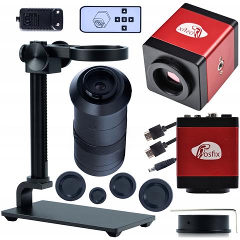 Set Microscopio Digitale Draco Pro Kmdrp-hdmi-vga - Qualità Professionale | Sensore 2mp, Interfaccia Hdmi /vga | Uso Industriale E Educativo - Foto 1